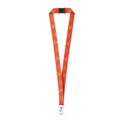 BRISTOL. SET Lanyard SUBLIMATION Long II (20 mm) com mosquetão de gatilho 20 mm e fecho de segurança